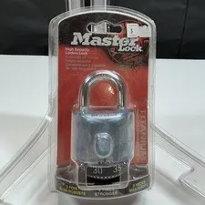 Master Lock Titanium Series Combination Lock 3X Stronger Blue/gray