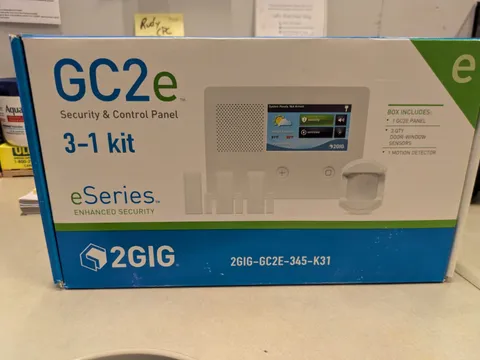 2GIG GC2e Security and Control Panel 3-1 Kit 2GIG-GC2E-345-K31 BRAND NEW