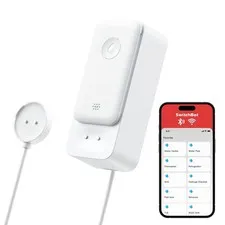 SwitchBot WiFi Water Leak Detector, Smart Water Sensor with 100dB Adjustable ...
