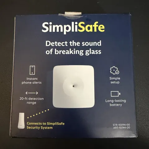 SimpliSafe Gen 3 Glassbreak Sensor White (Model GB3) - Open Box