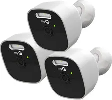 Myq Outdoor Battery Camera | 2K Camera, Color Night Vision, Spotlight, Motion Al