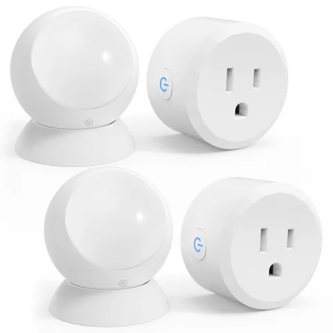 2 Pack Wireless Motion Sensor Switch with Adjustable Sensitivity, IP54 Waterproo