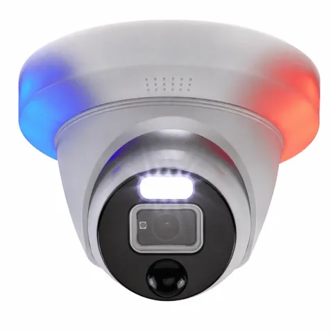 Swann 12MP Dome Enforcer IP Digital Still Camera With 2 Way Audio and Siren