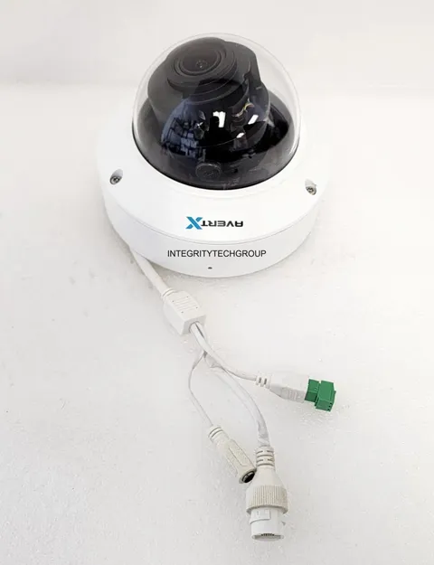 Avertx HD848 4K IR Autofocus Zoom Indoor/Outdoor IP Dome Camera White, Open Box