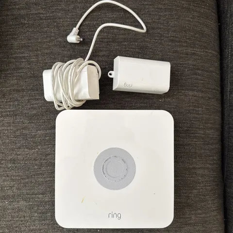 Ring Alarm Base Station 2nd Gen Z-Wave Plus Hub w/ Power Cord & Extender (Used)