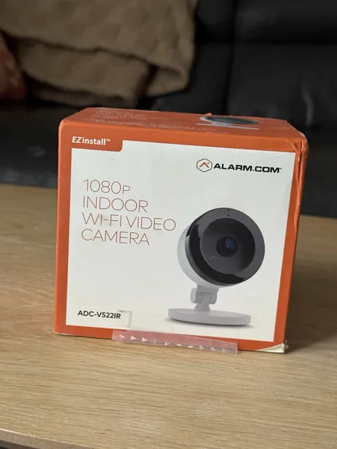Alarm.com ADC-V522IR 1080p Indoor Wi-Fi Wireless IP Camera Night Vision White 