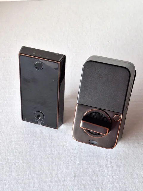 Emtek EMPowed 2 Touch Keyed Smart Lock w/ Fingerprint – WiFi/Bluetooth