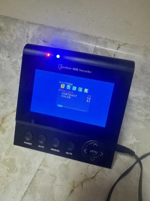 Bunker Hill Security Color Security 63129 Monitor with adapter 