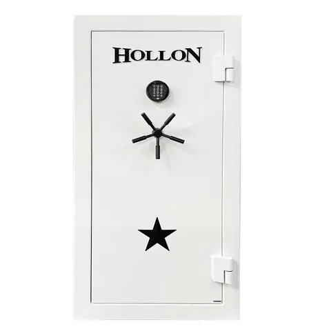 Hollon RG-22E Republic Gun Safe 120 Min Fire S&G Electronic Lock White 22 Gun