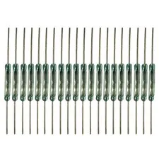 20pcs Transparent Magnetic Reed Switch Normally Open (N/O) Magnetic Induction