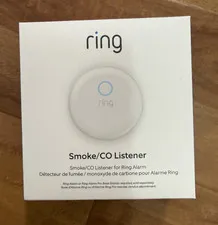 Ring Smoke CO Listener Smart Alarm Sensor Z-Wave White 4SS1S8-0EN0 New Sealed