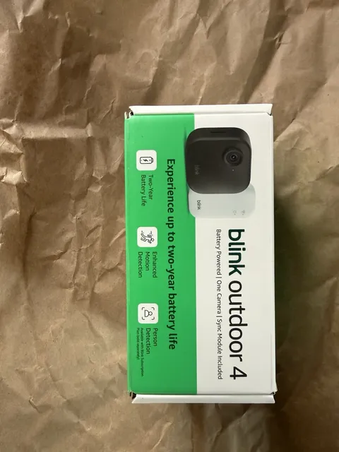 Blink Outdoor 4 – Wireless smart security camera, 1080p HD day – 1 camera system