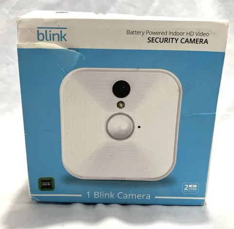 Blink 1st Gen Indoor Wireless Security Camera BCM00100U New Open Box