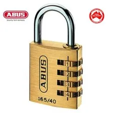 Abus 165/40 Combination Padlock Combo Padlocks (16540C) -FREE POSTAGE