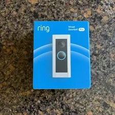 Ring Wired Doorbell Pro With 3D Motion HD Video Smart WiFi Doorbell Satin Nickel