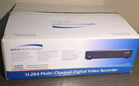 New In Box Speco D16RS1TB 16 Channel H.265 Network Video Recorder Multi-Channel