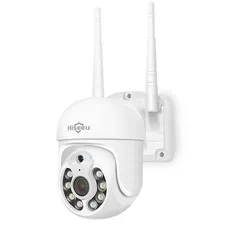 Hiseeu 5MP WiFi PTZ Security Camera Outdoor 5X Zoom Two-Way Audio IP66