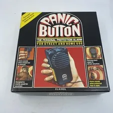 Vintage 1980 Clairol Panic Button Personal Protection Alarm W/Box