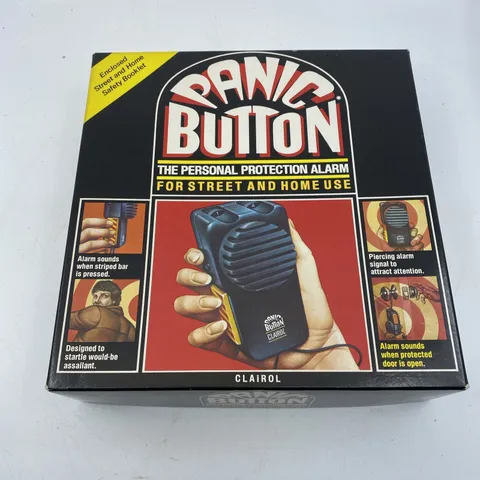 Vintage 1980 Clairol Panic Button Personal Protection Alarm W/Box