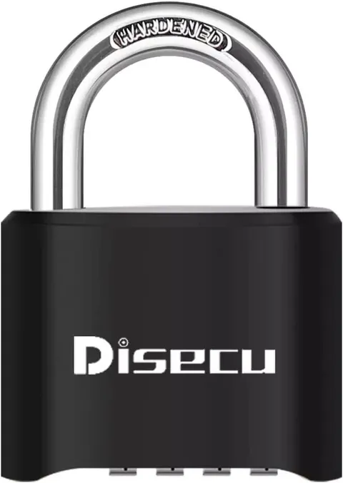 4 Digit Heavy Duty Combination Lock Outdoor Waterproof Padlock 1.