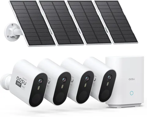aosu Solar 5MP Wireless Outdoor Security Cameras