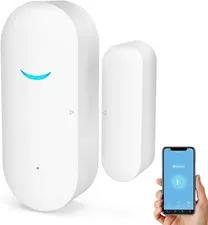 Smart WiFi Door Window Sensor for Home Security Compatible with Alexa