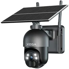 Outdoor 4G LTE Cellular Camera 2K HD PIR Motion Detection