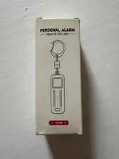 Personal Keychain Safety Alarm for Women 130dB Self-defense Siren with LED light