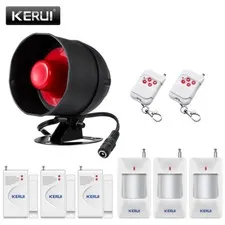 KERUI Wireless Anti-theft Alarm System Security Home Garage Store Office Burglar