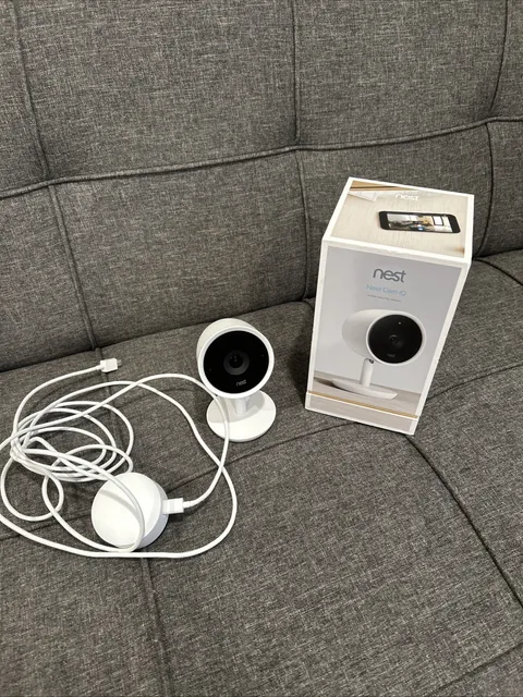 New Google Nest Cam IQ Indoor Security Camera 1080p HD w/ Night Vision NC3100US