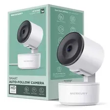 Merkury Smart Auto-Follow Indoor Camera - Requires 2.4 GHz Wi-Fi (MI-CW054)™