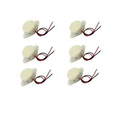 bnafes SFM-27 DC 3-24V Electronic Buzzer Alarm Sounder Continuous Sound beige 