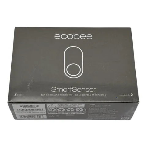 Ecobee SmartSensor for Doors & Windows - Pack of 2 (EB-DWSHM2PK-01) Sealed