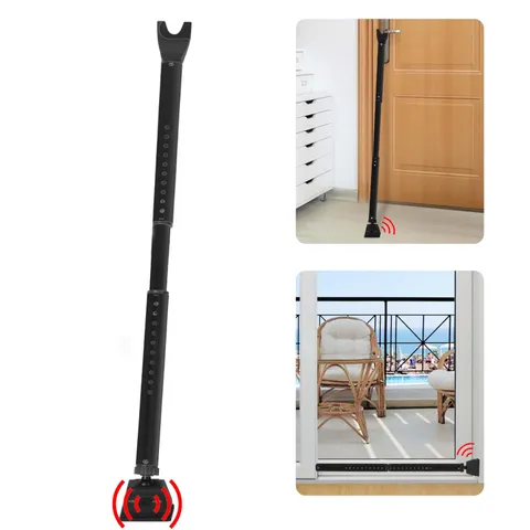 Prosecurloc Black Door Security Bar Alarm