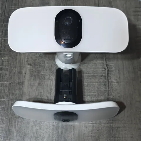 2 Pack Arlo FB1001 Pro 3 Floodlight Security Camera White Untested For Parts*
