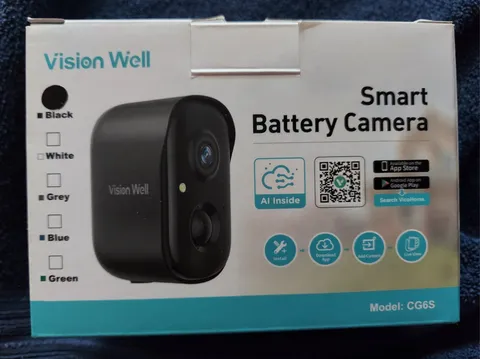 VISION WELL Wireless Security Cameras Outdoor 1080P Battery Motion Detection