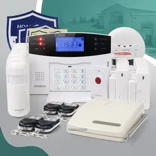HOMSECUR Wireless &wired WIFI 4G GSM SMS Autodial Burglar Intruder Alarm System