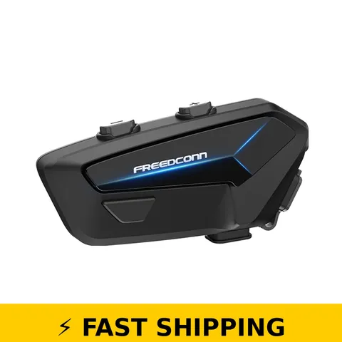 FreedConn FX Plus Motorcycle Helmet Bluetooth Headset with Noise Cancellation