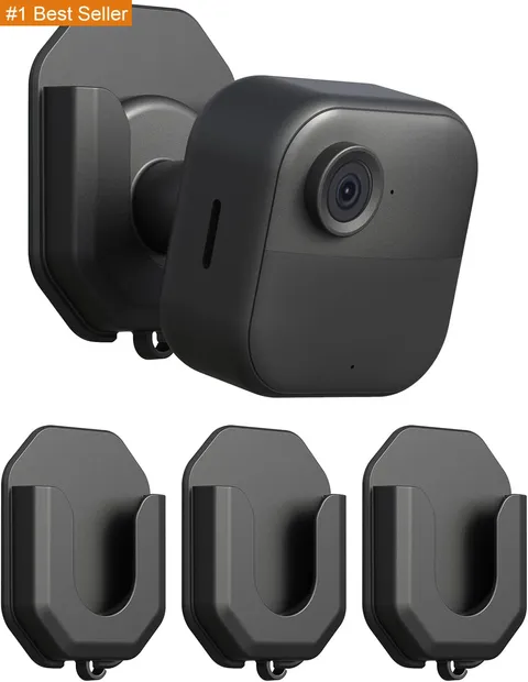 3 Pack Blink Camera No Drill No Screws Wall Mount Bracket for Blink Outdoor 4/Ou