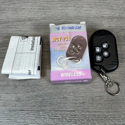 Visonic MCT-234 Miniature Keyfob Transmitter - 315 Mhz  Remote Control