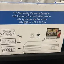 Hd Security Camera System With Four Cameras