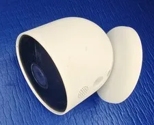 Google Nest Cam Outdoor / Indoor Security Camera (Model G3AL9) White - With...