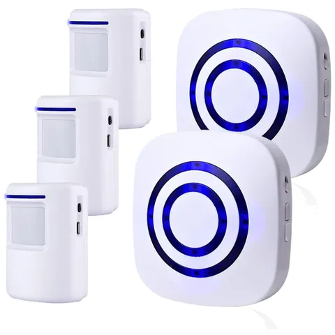 Home Business Driveway Alarm - 3 PIR Sensor, LED Indicator
