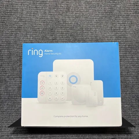 Ring Alarm 8-Piece Home Security Kit White Base Station Keypad Sensors 2nd Gen