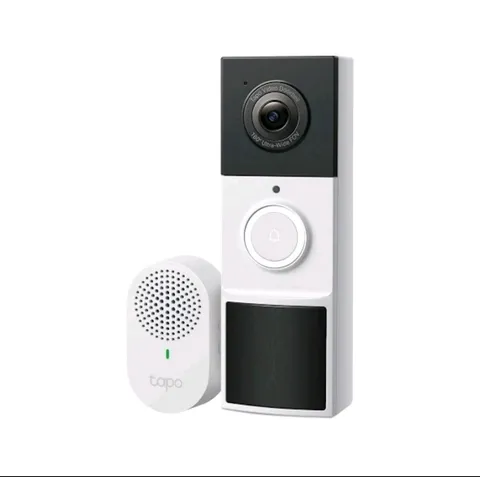 TP-Link Tapo Smart 2K Video Doorbell Camera Color Night Vision AI Detection NEW