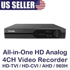 CNB RHR041 4CH TVI CVI AHD 960H Analog All-in-One DVR 1080P Recording HDMI/VGA