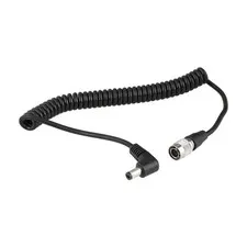 Coiled DC 2.5mm To 4Pin Hirose Cable Compatible Sound Devices 688/644/633