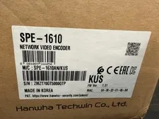 Hanwha Techwin WiseNet SPE-1610 16Ch 4MP Network Security Video Encoder