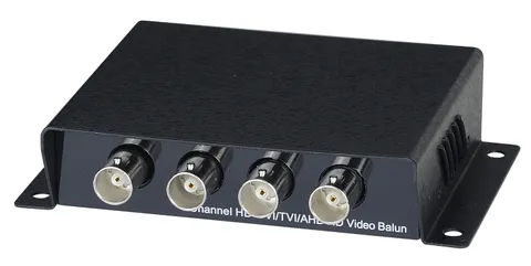 4 Channel HD-CVI/TVI/AHD HD Video Passive Transceiver (Balun)