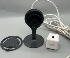 Google Nest Cam (NC1102ES) Indoor Security Camera Black A0005 - Tested
